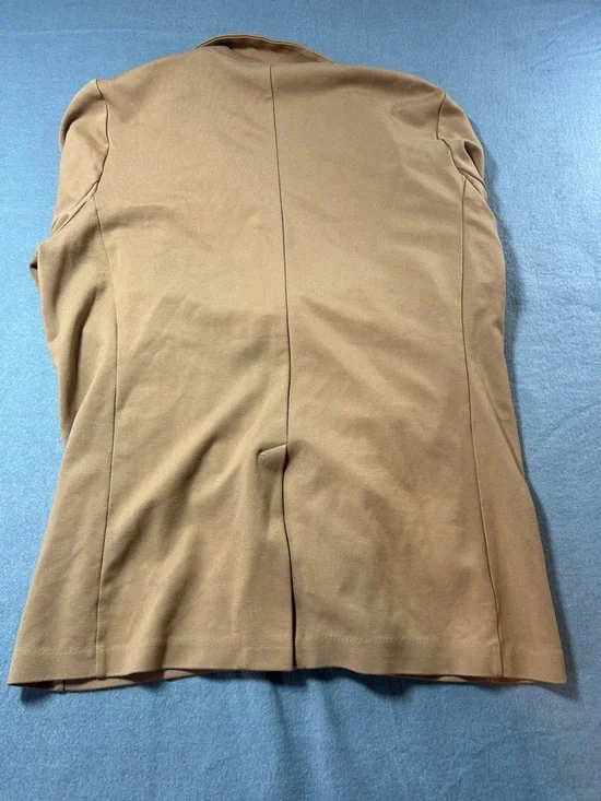 Worthington Tan Double-Breasted Trench Coat - Picture 8 of 14